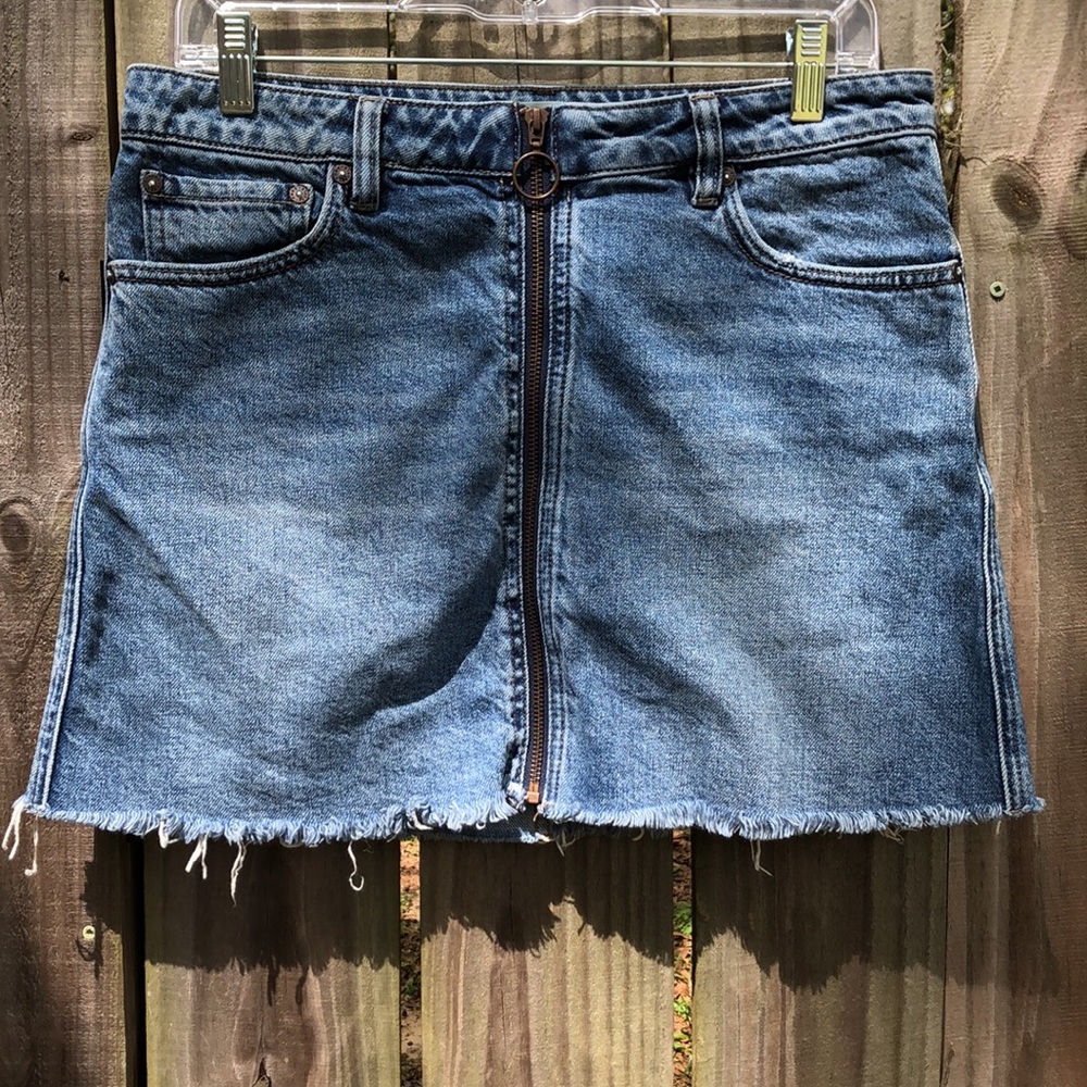 Free people denim skirt - Picture 2 of 5